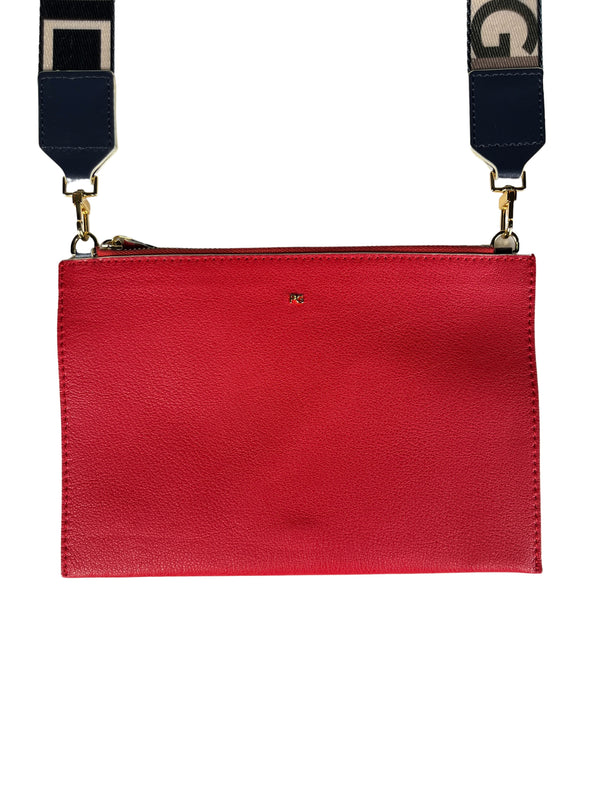 Clutch Bandolera Cuero