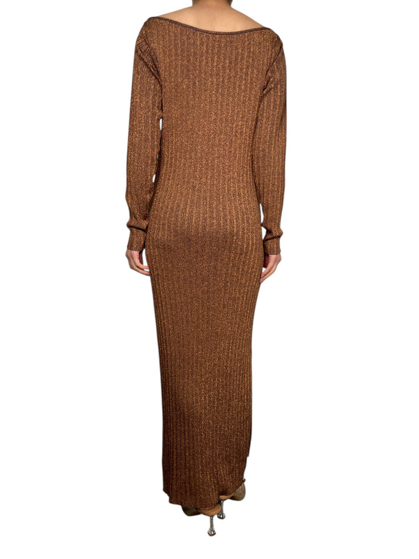 Vestido Tejido Lurex