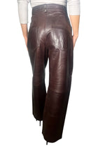 Pantalón Wide Leg  Cuero