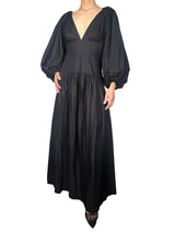 Vestido Manga Globo