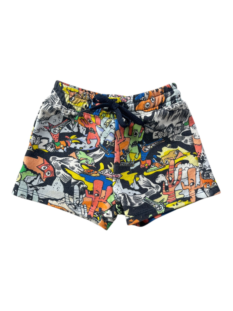 Short Multicolor
