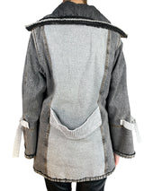 Chaqueta Denim Con Chiporro