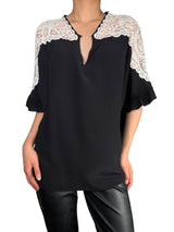 Blusa Viscosa Broderie