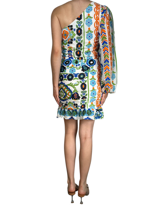 Vestido Estampado Asimétrico
