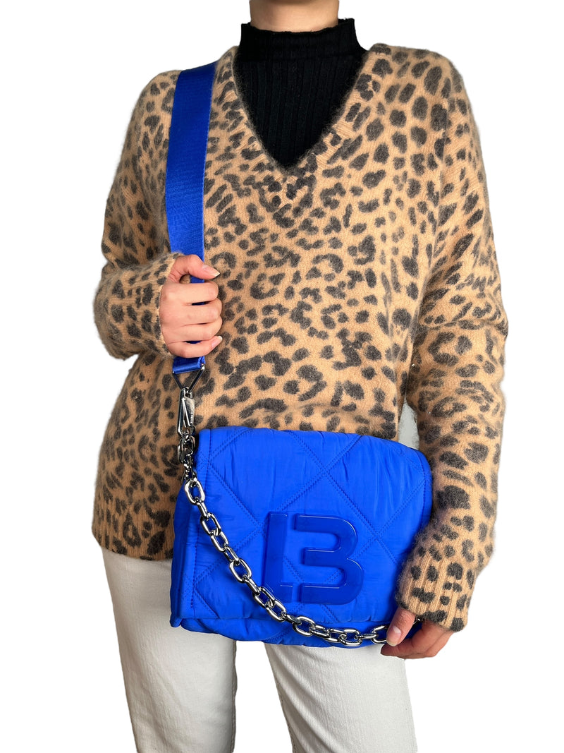 Cartera Azul Rey