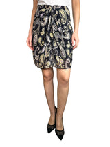 Falda Mini Vuelo Paisley