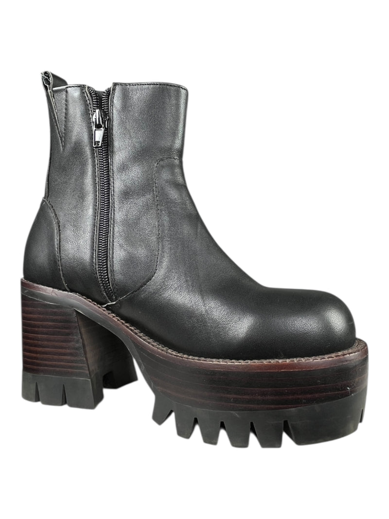 Botas de Tacón Cuero