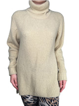Sweater Cuello Beige