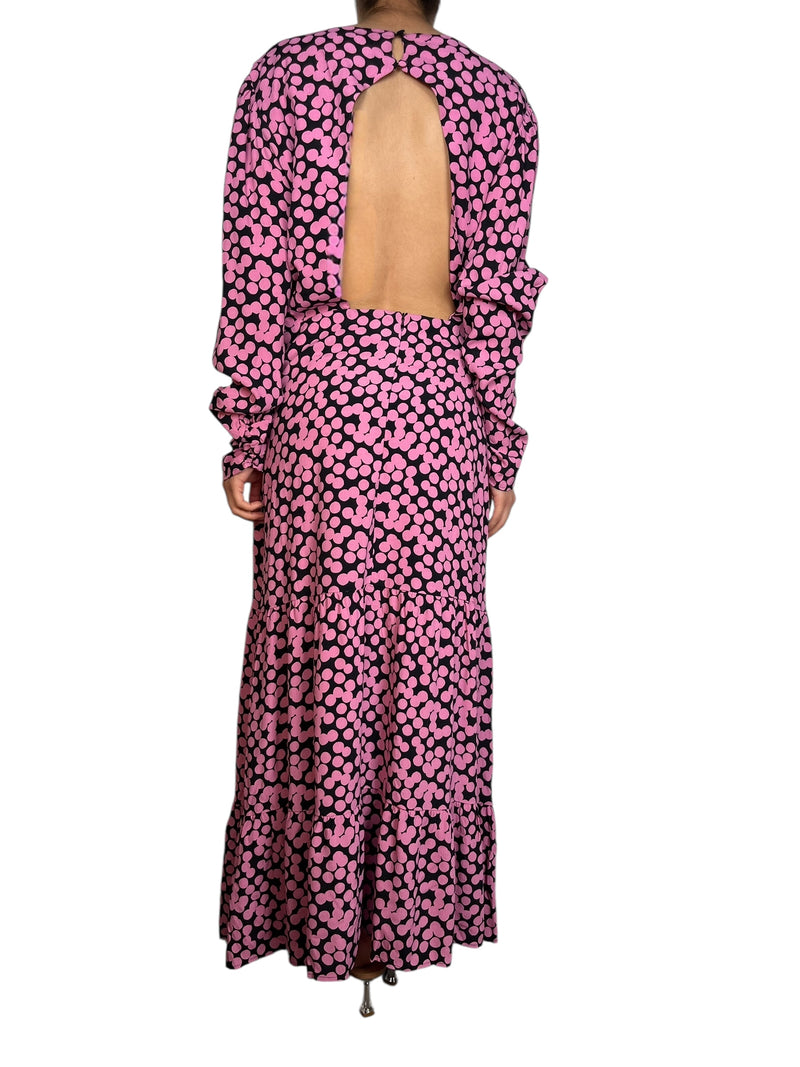 Vestido Viscosa Lunares