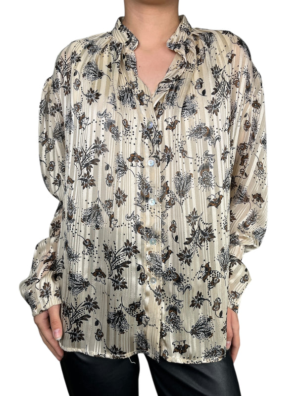 Blusa Fibras Metalizadas