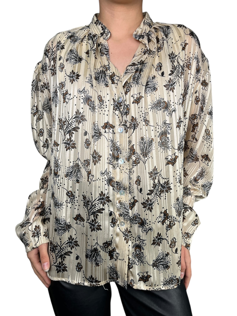 Blusa Fibras Metalizadas