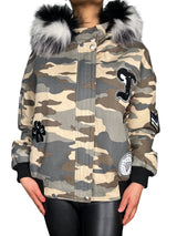 Chaqueta Cuello Piel de Zorro
