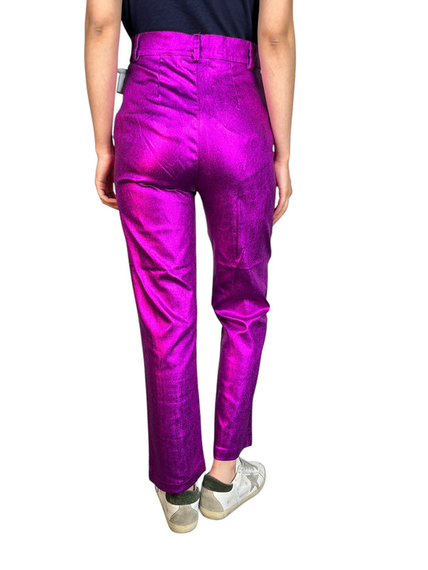 Pantalón Fucsia Metalizado