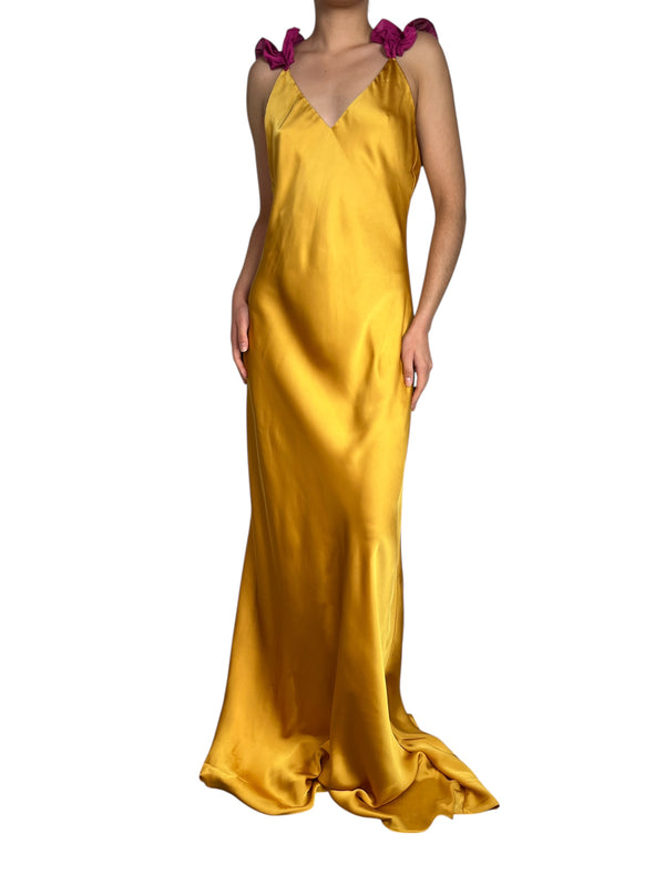 Vestido Dorado