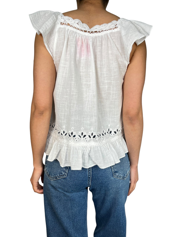 Top Broderie