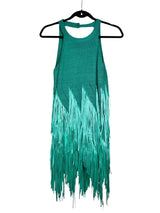 Vestido Tejido Flecos