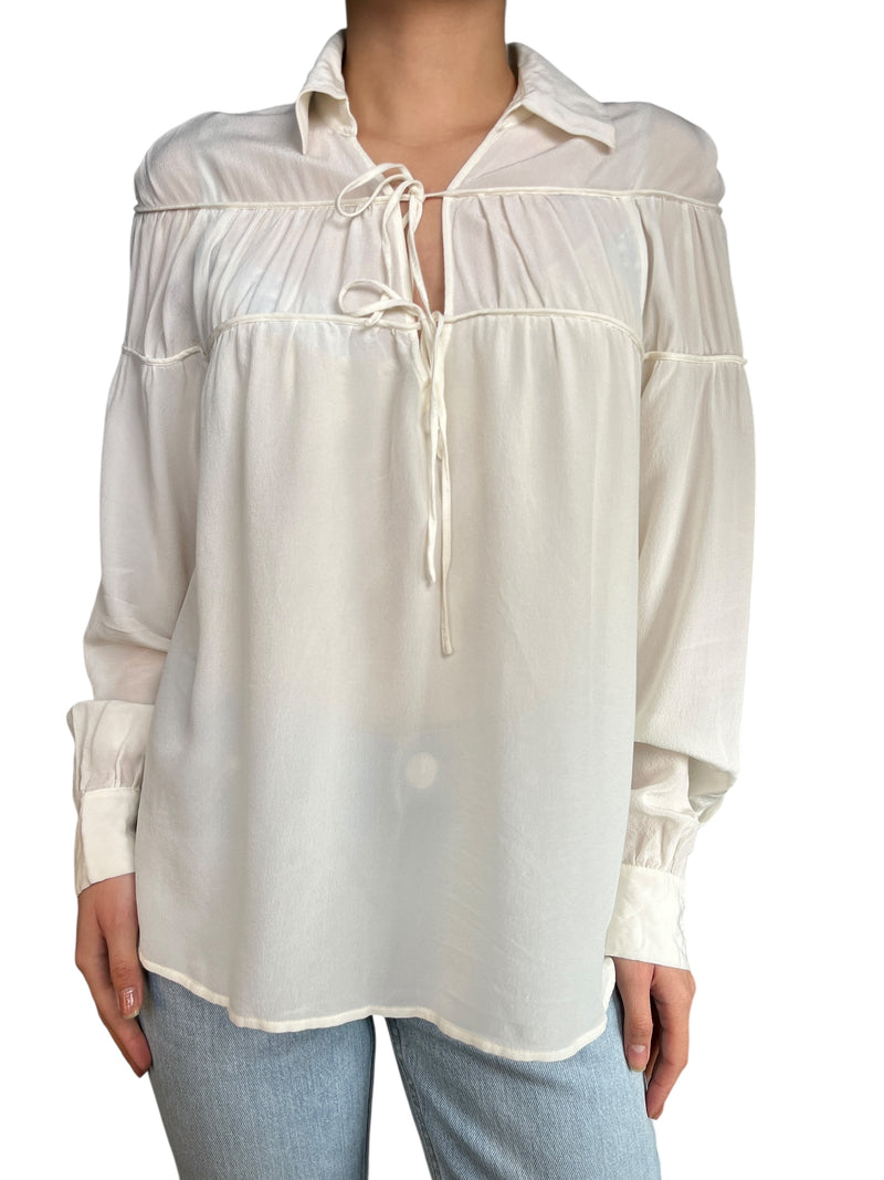 Blusa Traslúcida