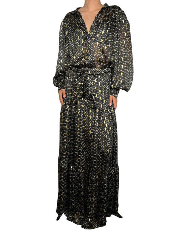 Vestido Maxi Lurex