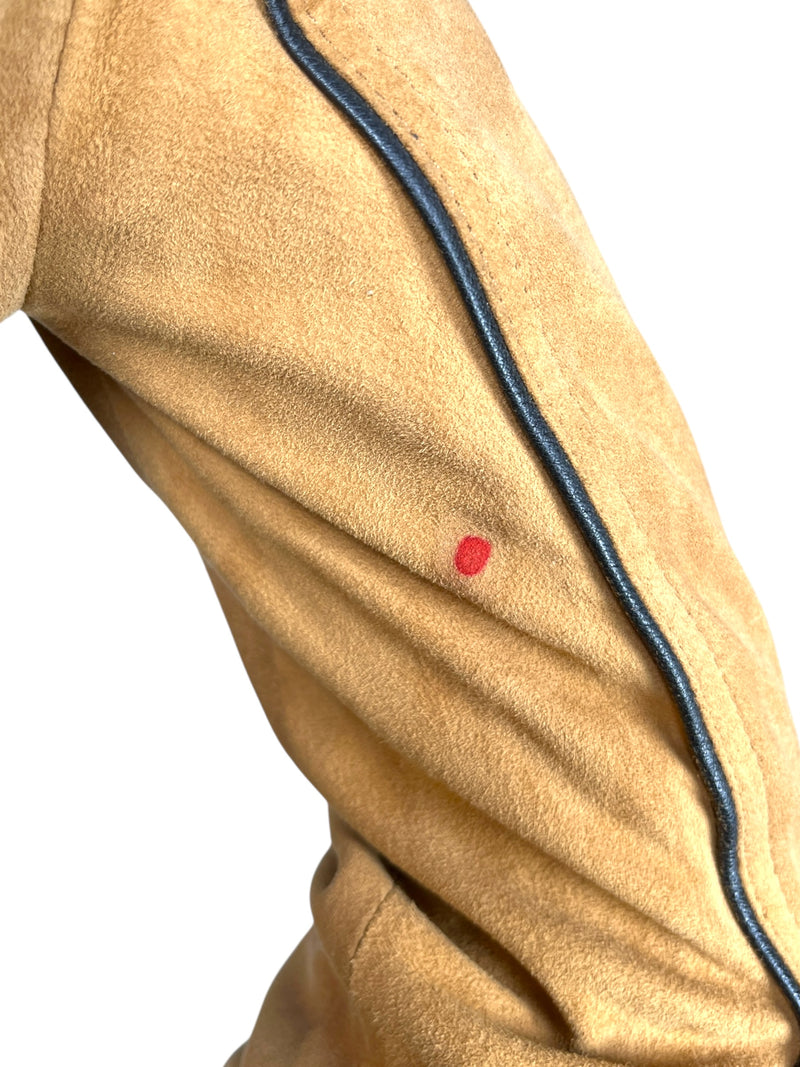 Chaqueta Cuero Bordada
