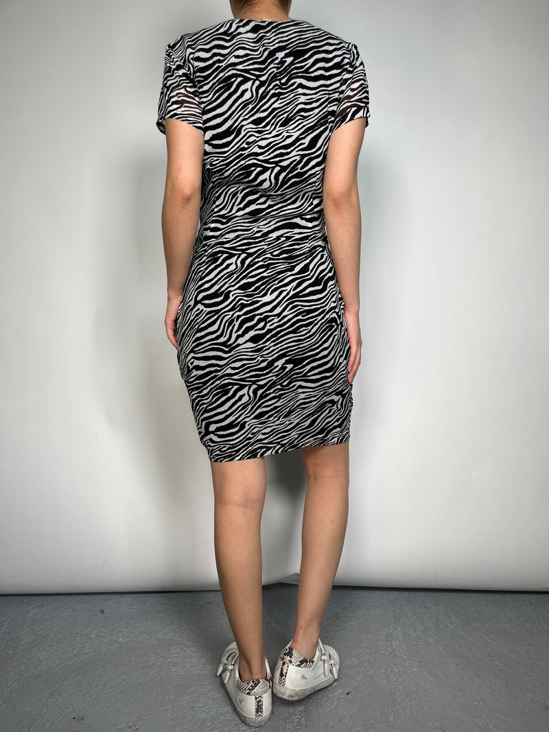 Vestido Cebra Viscosa
