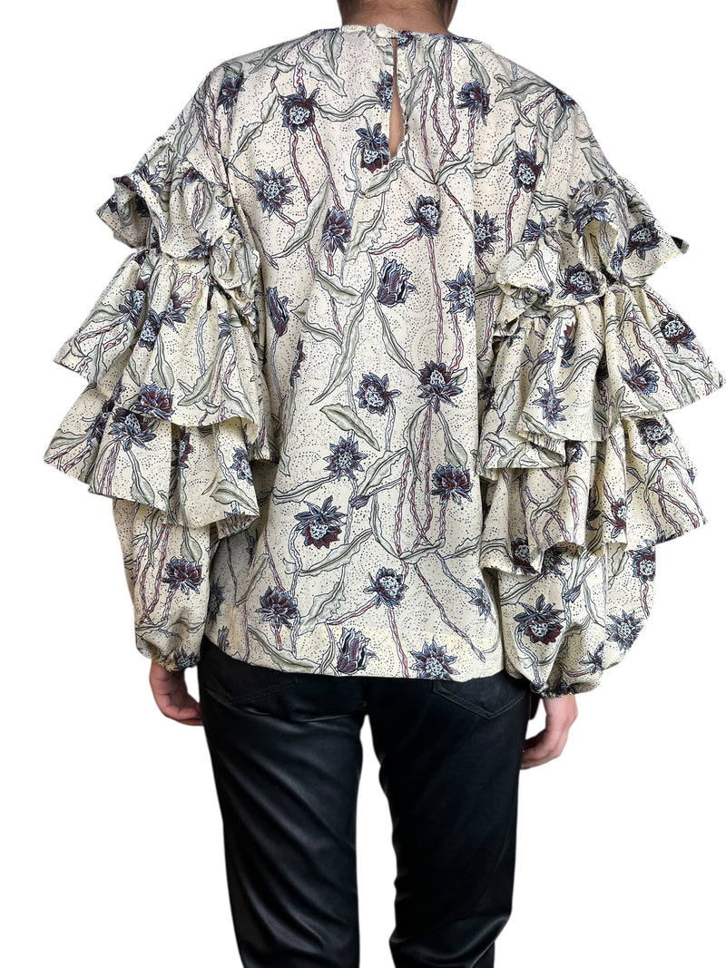 Blusa Manga Vuelo