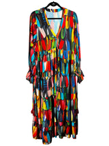 Vestido Camisero Plumas
