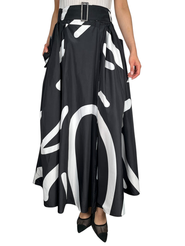 Falda Maxi Estampada
