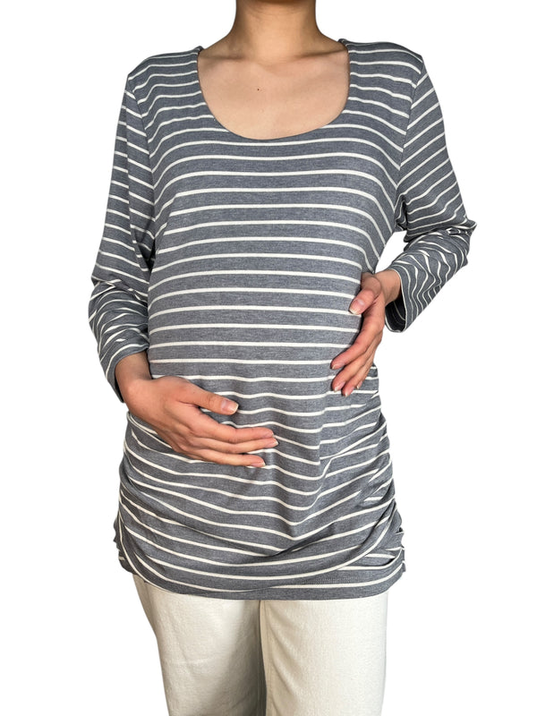 Polera Rayas Maternal
