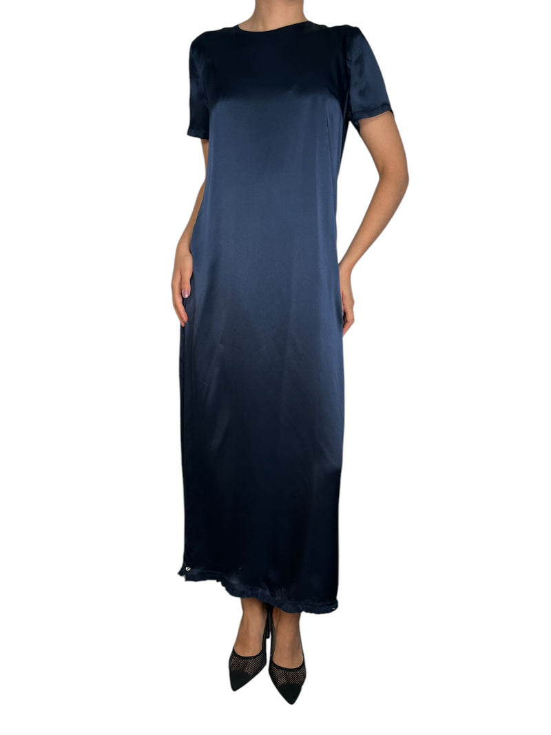 Vestido Seda Satinado