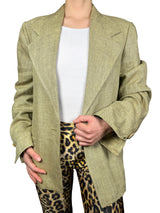 Chaqueta tipo Blazer Lino