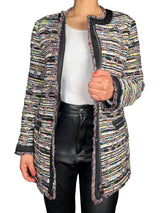 Chaqueta Tweed Multicolor
