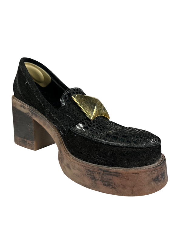 Mocasines Con Taco