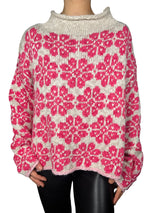 Sweater Punto Flores