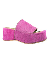 Sandalias Piel Lila