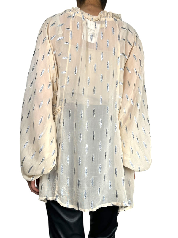 Blusa Fibras Metalizadas