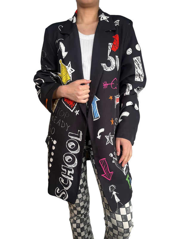 Blazer Estampado
