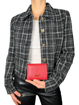 Billetera Small Saffiano Leather