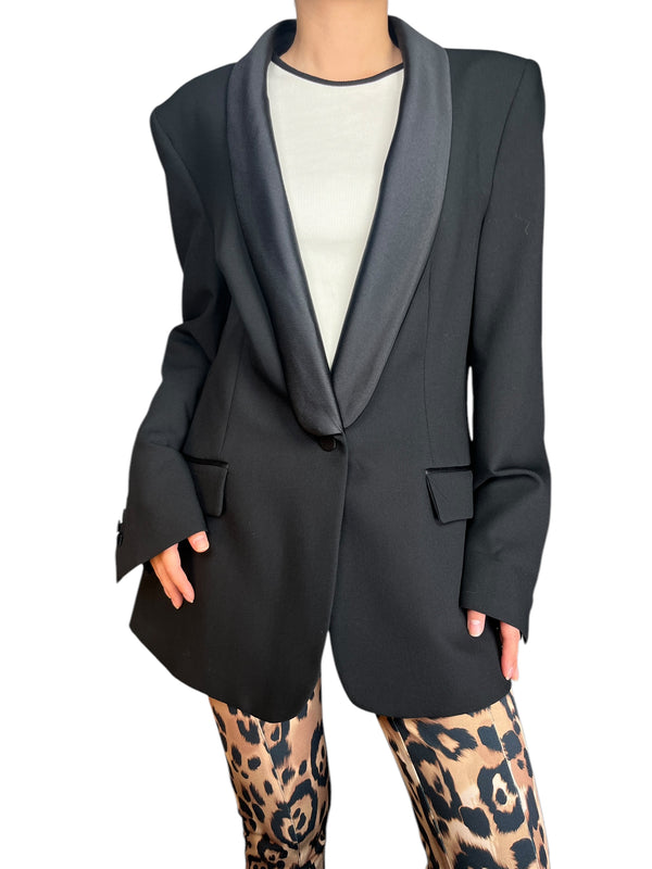 Blazer Solapa Satinada