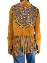 Chaqueta Cuero Gamuza