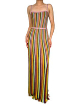 Vestido Tejido Fibras Metalizadas
