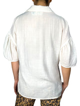 Camisa Blanca Texturizada