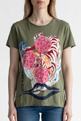 Polera Hortensias