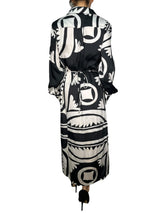 Vestido Botones Estampado