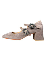 Zapatos Mary Jane Cuero