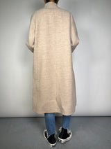Abrigo Baby Alpaca Y Lana Reversible