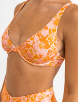 Top  Evangeline Floral Underwire