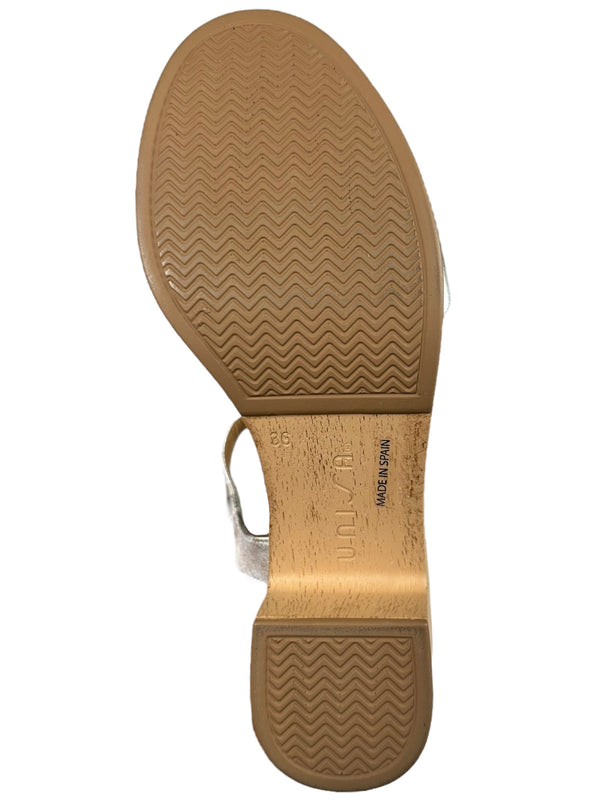 Sandalias Plateadas