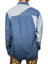 Sobrecamisa Boho Blue Denim