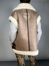 Chaqueta Ecocuero Con Chiporro
