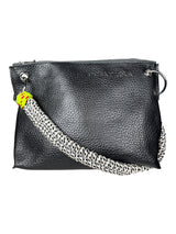Bolso de Hombro Trapecio Cuero